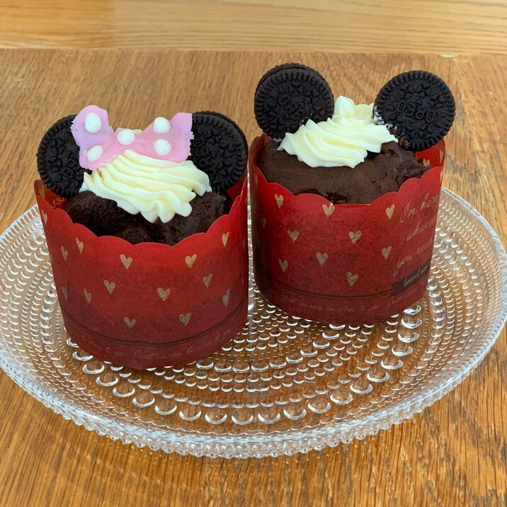 子供と作る ミッキー ミニーマフィン レシピ 作り方 By Mama Shark 楽天レシピ 子供と作る ミッキー ミニーマフィン レシピ 作り方 By Mama Shark 楽天レシピ